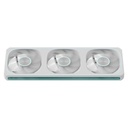 Abanico Argb Formula V Line Triple Fan Air Fusion 3 Wh 360MM 4 Pin PWM + 3 Pin Argb 4711401664314 - Blanco