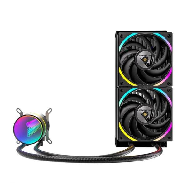 [CP4097] Enfriamiento Liquido Argb Formula V Line Oasis L240 Argb Bk 240MM Lga1700/am5 4 Pin PWM + 3 Pin Argb 4711401661351 - Negro