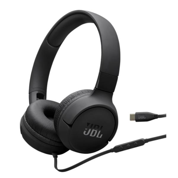 [PF4050] Headset Jbl T520 Alámbrico USB-C JBLT520CBLKAM - Negro