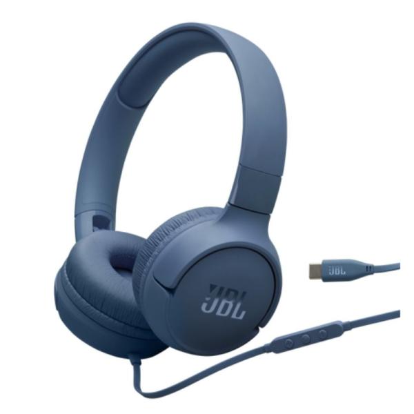 [PF4051] Headset Jbl T520 Alámbrico USB-C JBLT520CBLUAM - Azul