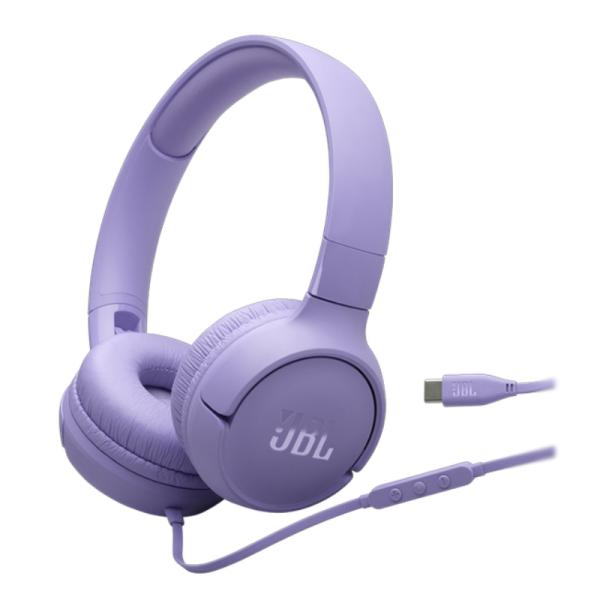 [PF4052] Headset Jbl T520 Alámbrico USB-C JBLT520CPURAM - Morado