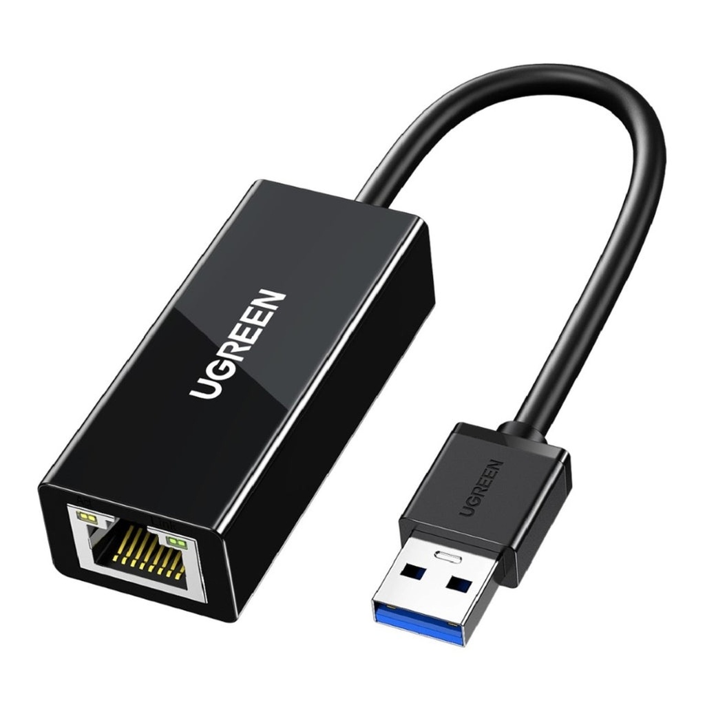 [AC1073] Adaptador Ugreen CR111 USB 3.0 Ethernet Gigabit 20256 - Negro
