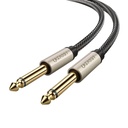 Cable de Audio Ugreen AV128 6.5mm Macho a Macho 2M 10638 - Gris