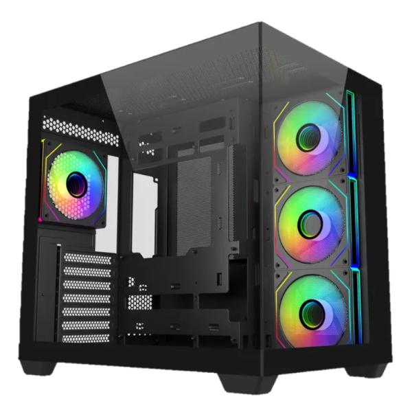[CP3249] Case Cooler Master E681 + Fuente Gold 750 V3NM + Enfriamiento Hyper 212 Spectrum V3 E681-KHNN75-SA0 - Negro