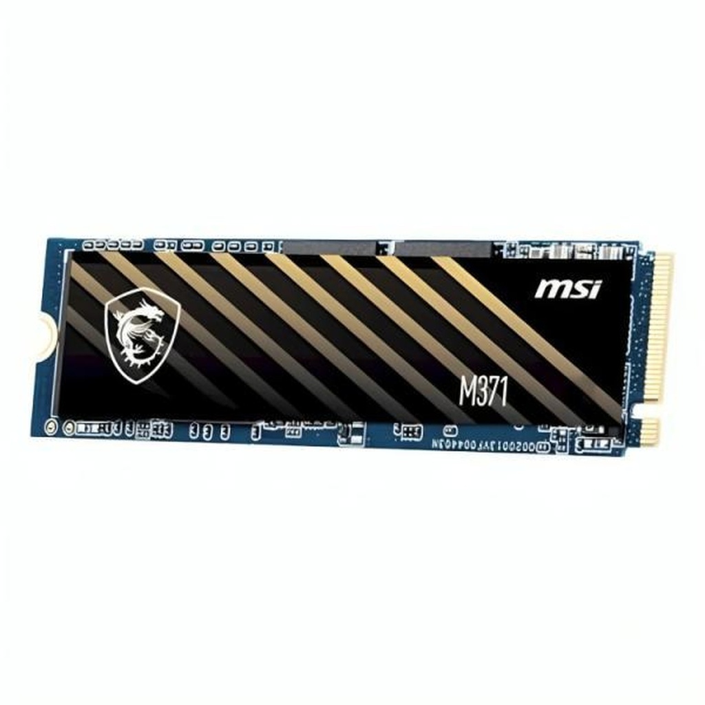 [AM4063] HD Interno Solido 500GB Msi Spatium M371 M.2 2280 Pcie GEN3 X4 2200mb/s / 1150mb/s S78-440K160-P83 - Negro