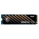 HD Interno Solido 1TB Msi Spatium M450 M.2 2280 Pcie 4.0 Nvme 3600mb/s / 3000mb/s S78-440L0M0-P83 - Negro