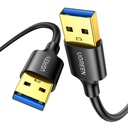 Cable Ugreen US128 USB-A 3.0 Macho a Macho 2M 10371 - Negro