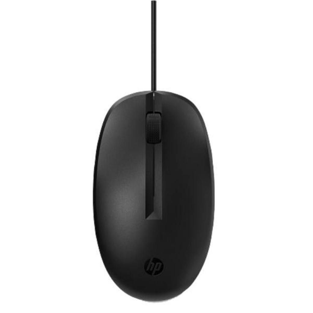 [PF5079] Mouse HP 128 Laser Alámbrico USB-A 1200 Dpi 265d9aa - Negro