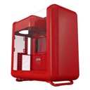 Case Hyte X50 Mid Tower Sin Ventilación Incluida con Panel Lateral CS-HYTE-X50G-RR - Rojo