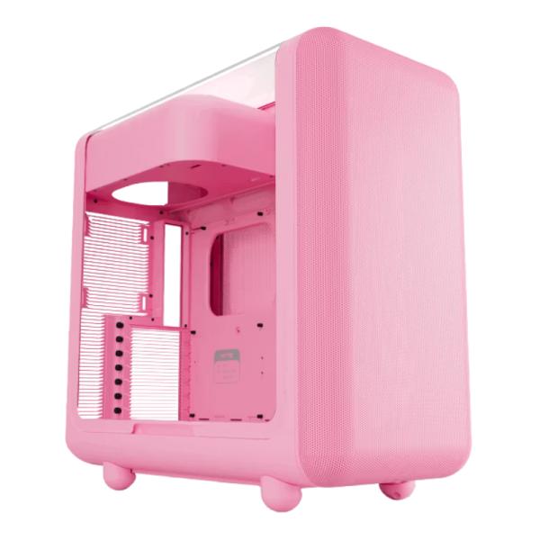 [CP3264] Case Hyte X50 Mid Tower Sin Ventilación Incluida con Panel Lateral CS-HYTE-X50G-SM - Rosado