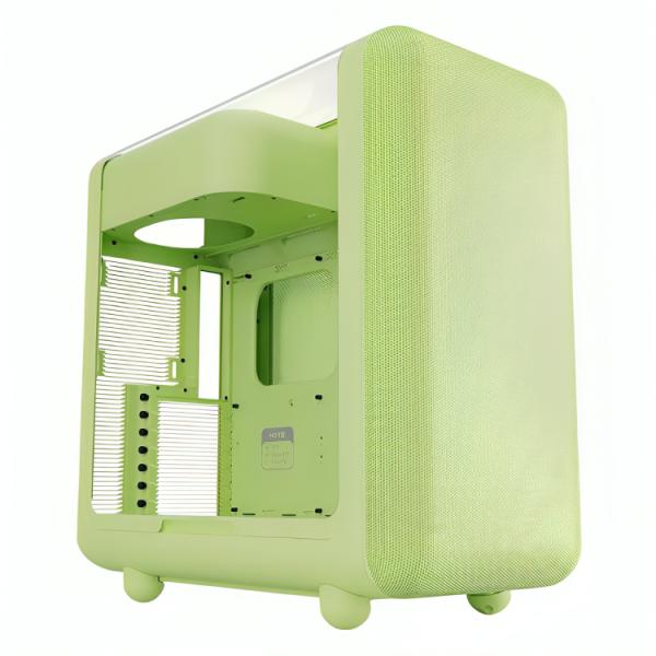 [CP3265] Case Hyte X50 Mid Tower Sin Ventilación Incluida con Panel Lateral CS-HYTE-X50G-MM - Verde
