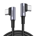Cable Ugreen US323 USB-C Angulado 2M Negro