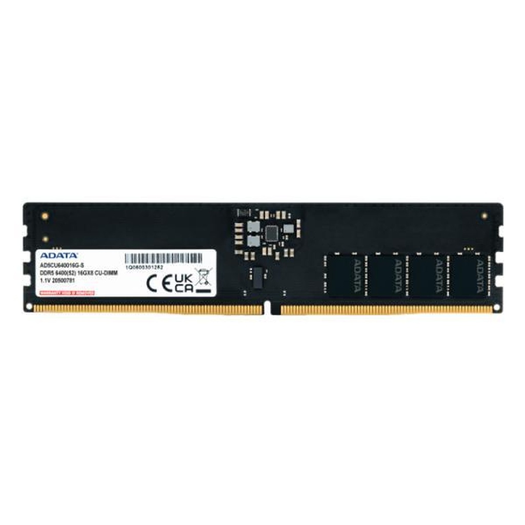 [AM8163] Memoria RAM Adata 16GB DDR5 6400 MT/s CUDIMM AD5CU640016G-S