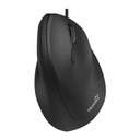 Mouse Nova Vertical Ergonomico Alambrico USB 3200 DPI