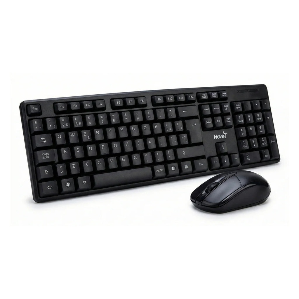 [PF3063] Combo Teclado y Mouse Nova Alambrico USB Membrana