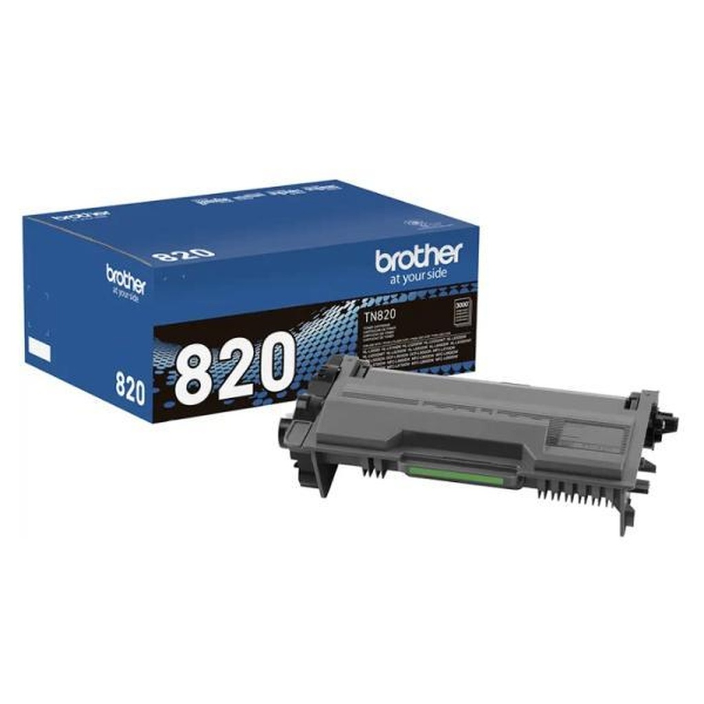 [IM1074] Brother Toner TN820 Negro Rendimiento Estándar 3.000 Páginas
