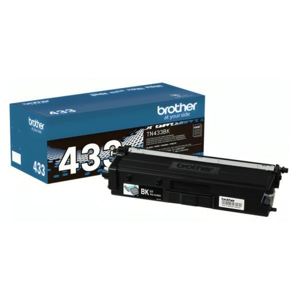[IM1077] Brother Toner TN433BK Negro Estandar 4.500 Páginas