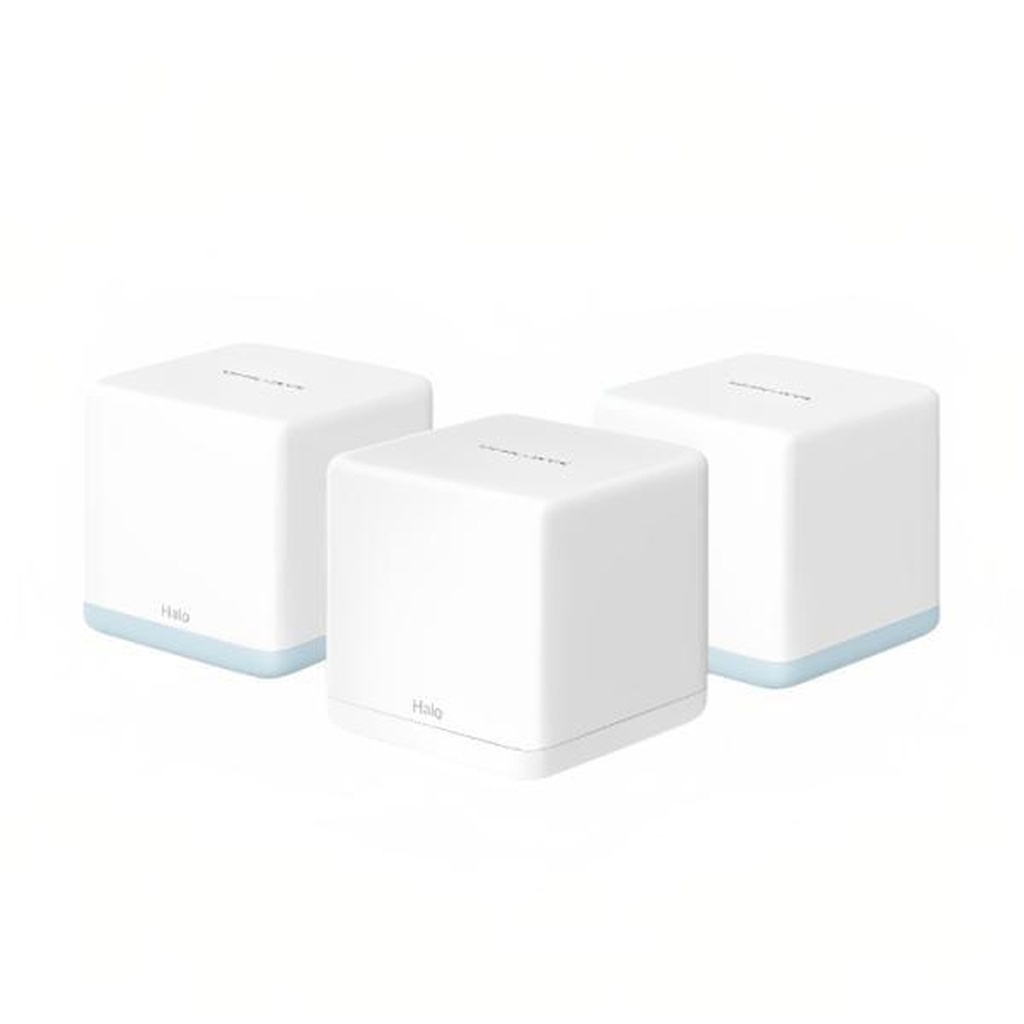 [RC3032] Sistema WIFI Mercusys Halo H32g(3-pack) AC1200 Whole Home Mesh 2.4 Ghz/5 Ghz 1201 Mbps - Blanco