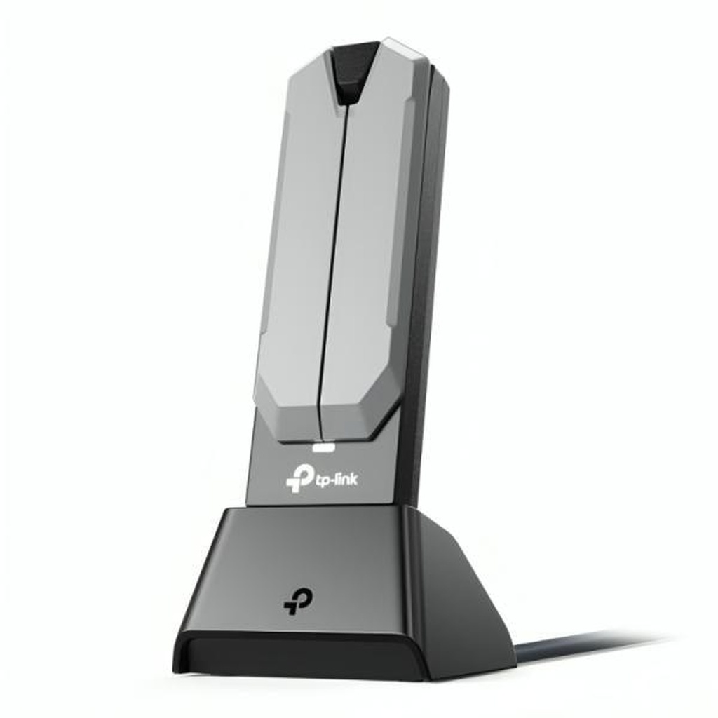 [AC1092] Adaptador WI-FI TP Link Archer TBE400UH USB 3.0 Tribanda BE6500 2882 Mbps / 6 Ghz - Gris