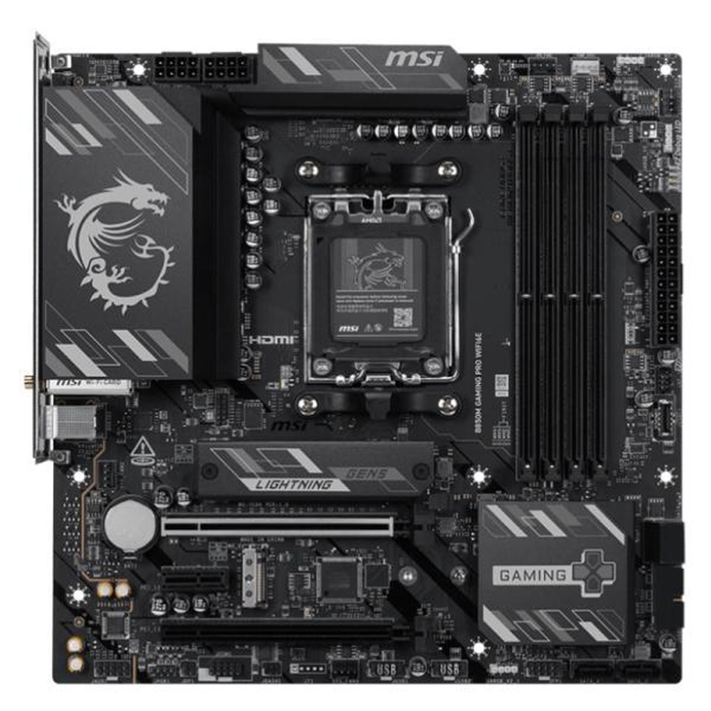[CP8200] Tarjeta Madre MSI B850M Gaming PRO WIFI6E AM5 DDR5 2.5G LAN
