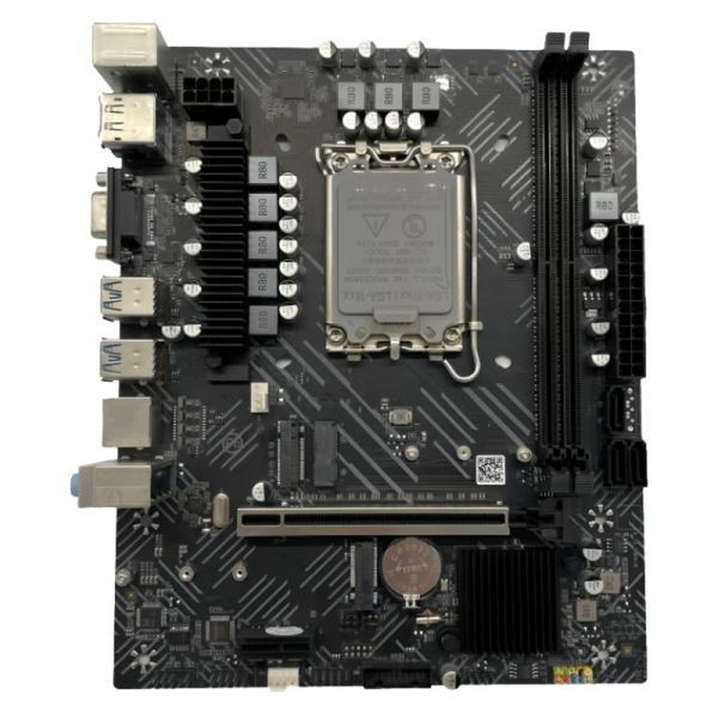 [CP8205] Tarjeta Madre Arktek AK-H610M Eg D5 LGA1700 MICRO-ATX DDR5 - Negro