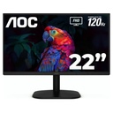 Monitor Gaming Aoc 22b35hm23 21.5" Plana Full HD 1920 X 1080 120HZ LED Adaptive Sync HDMI / VGA / 3.5mm - Negro