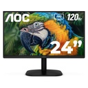 Monitor Gaming Aoc 24b35h3 23.8" Plana Full HD 1920 X 1080 120HZ IPS LED Adaptive Sync HDMI / VGA / 3.5mm - Negro