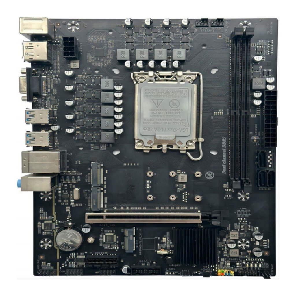 Tarjeta Madre Arktek AK-B760M Eg LGA1700 MICRO-ATX DDR5 - Negro