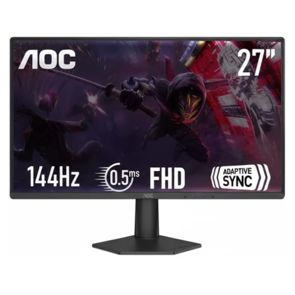 Monitor Gaming Aoc 27g50f 27" Plana Full HD 1920 X 1080 144 Hz LCD HDMI / Displayport / G-SYNC Compatible / Freesync - Negro
