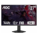 Monitor Gaming Aoc 27g50f 27" Plana Full HD 1920 X 1080 144 Hz LCD HDMI / Displayport / G-SYNC Compatible / Freesync - Negro