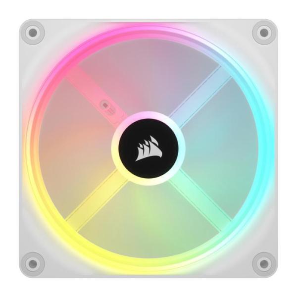 [1212216] Abanico Corsair iCUE LINK QX140 RGB 14cm Blanco ARGB