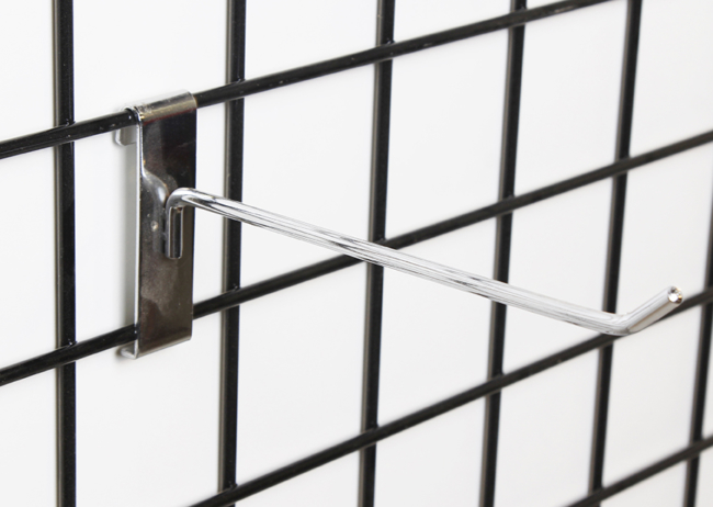 [ASMGAN004] PG Gancho Para Lamina Malla 6mm Plateado FG-0267