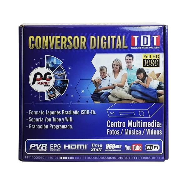 [9780201379624] Convertidor Digital ISDBT Wifi Youtube Planet Group