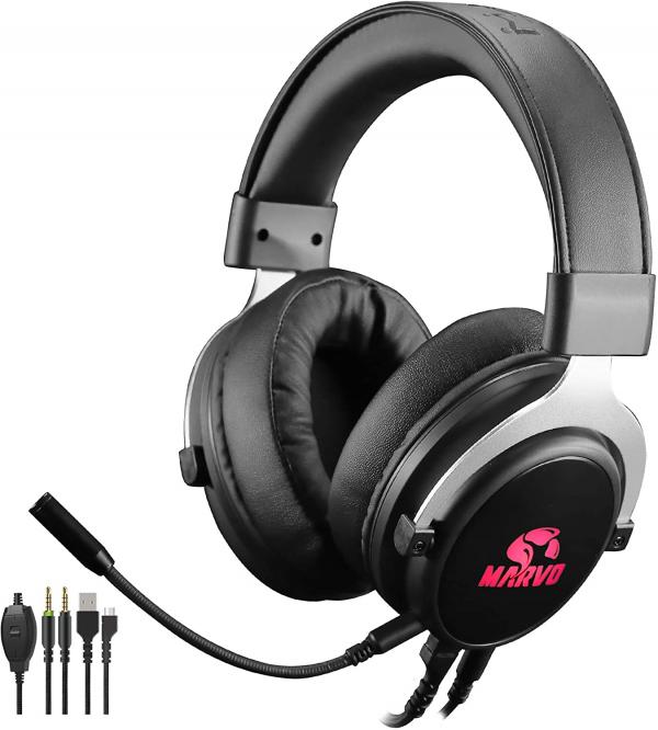 Audifono Marvo Pro Gaming HG9052 Sonido 7.1 Cancelacion Ruido
