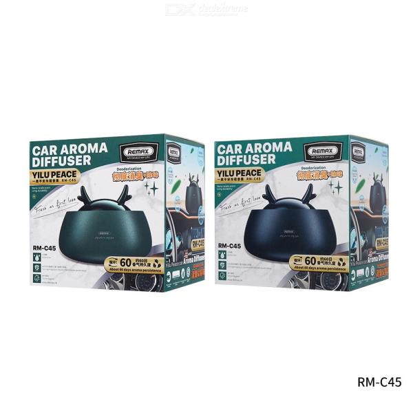 [6972174158006] Difusor Aroma Aromatizante Humidificador para el Carro Yilu RM-C45 Remax - Verde