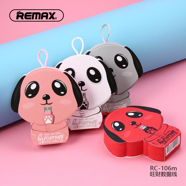 CABLE USB MICRO B RC-106M FORTUNE SERIES REMAX - NEGRO
