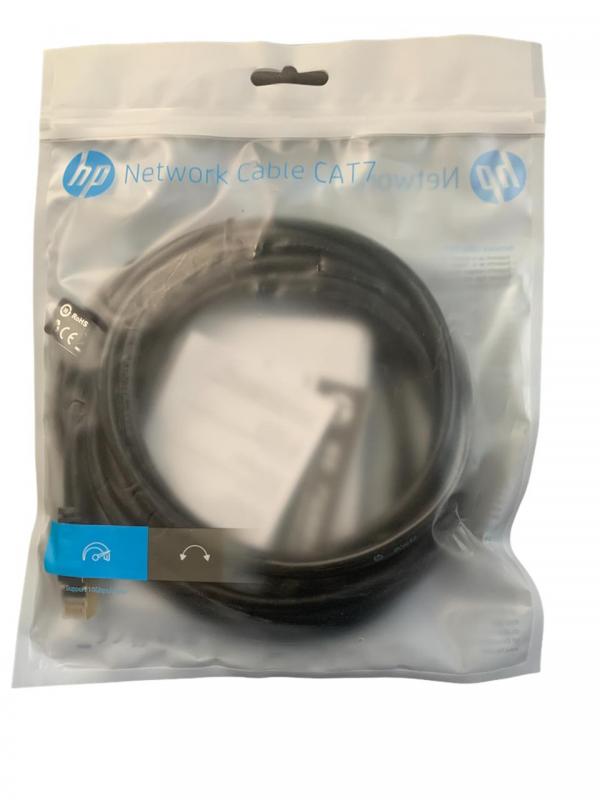 [6972431711364] Cable Red con Conector RJ45 DHC-CAT7 F Ftp 2M 10GPS HP - Negro