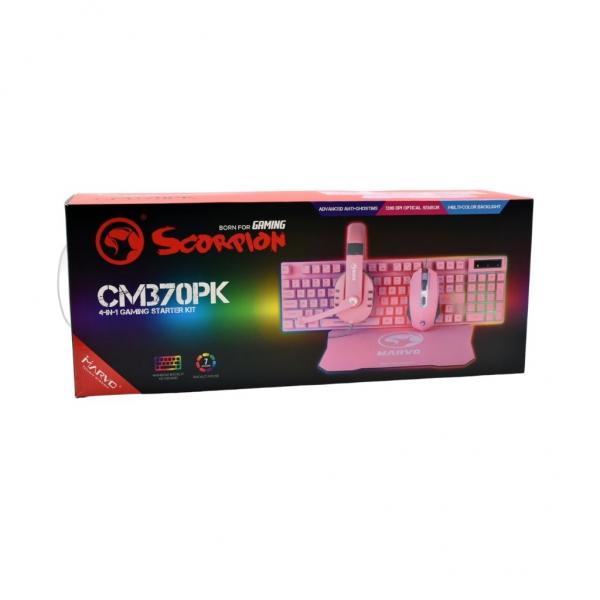 [6932391923269] Set Linea Scorpion CM370 Marvo - Rosado