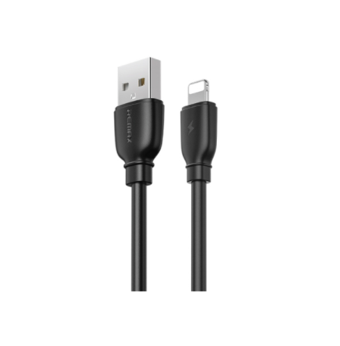 [6972174158327] Cable USB Lightning RC-138I Serie Suji PRO Remax - Negro