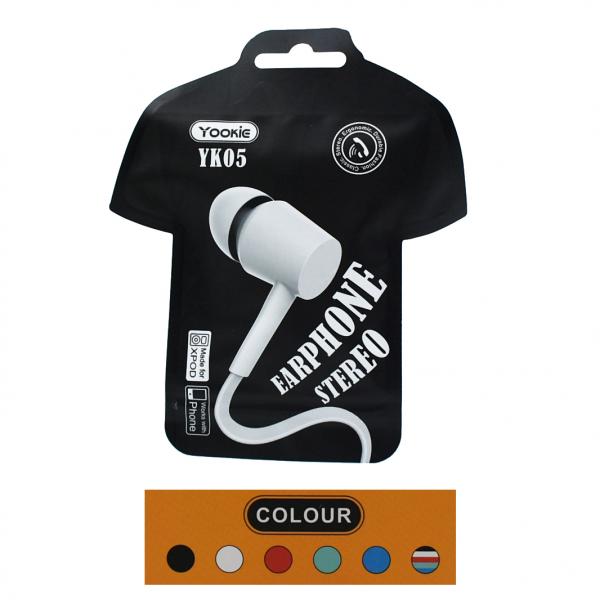 [MTR0003] Audifonos Manos Libres Yookie - YK05 Negro