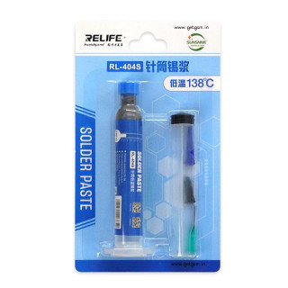 [6941590203850] Soldadura Pasta RL-404S Relife - 138°