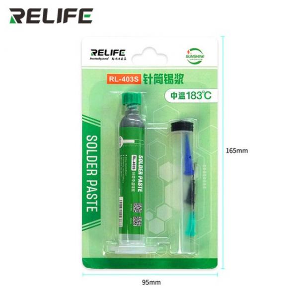 [6941590203867] Soldadura Pasta RL-403S Relife - 183°