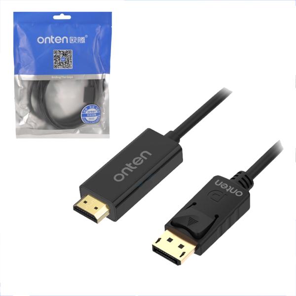 Cable Display Port a HDMI OTN-DP303 Onten - 1.8m Negro