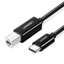 Cable USB Tipo C a USB Tipo B Impresora 2.0 US241 50446 Ugreen - 2M Negro