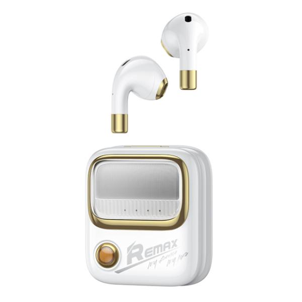 [6954851238553] Audifonos Manos Libres Bluetooth TWS-38 Remax - Blanco