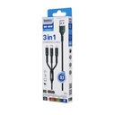 Cable RC-186TH 3EN1 Serie Speed Remax - Negro