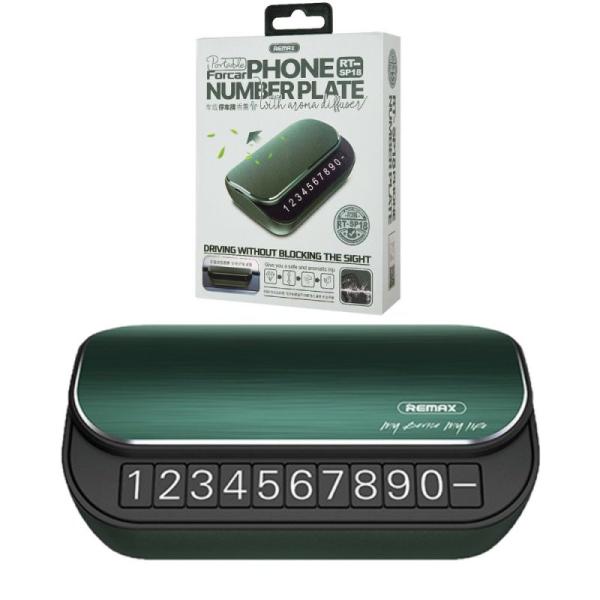 [6972174158020] Difusor de Aroma con Numerador RT-SP18 Remax - Verde