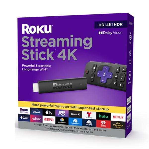 Dispositivo Streaming Roku Streaming 4K - 3820R