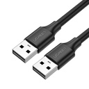 Extencion USB Tipo a 2.0 Macho US102 10308 Ugreen - 0.5m Negro