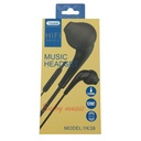 Audifonos Yookie YK38 Manos Libres Blanco Conector 3.5mm